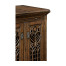 Gothic Dark Oak Wine Cabinet Small