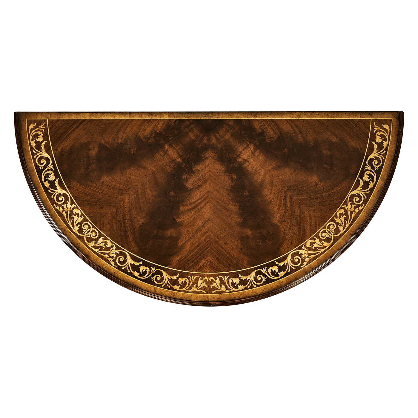 Napoleon III Gilded Demilune Console