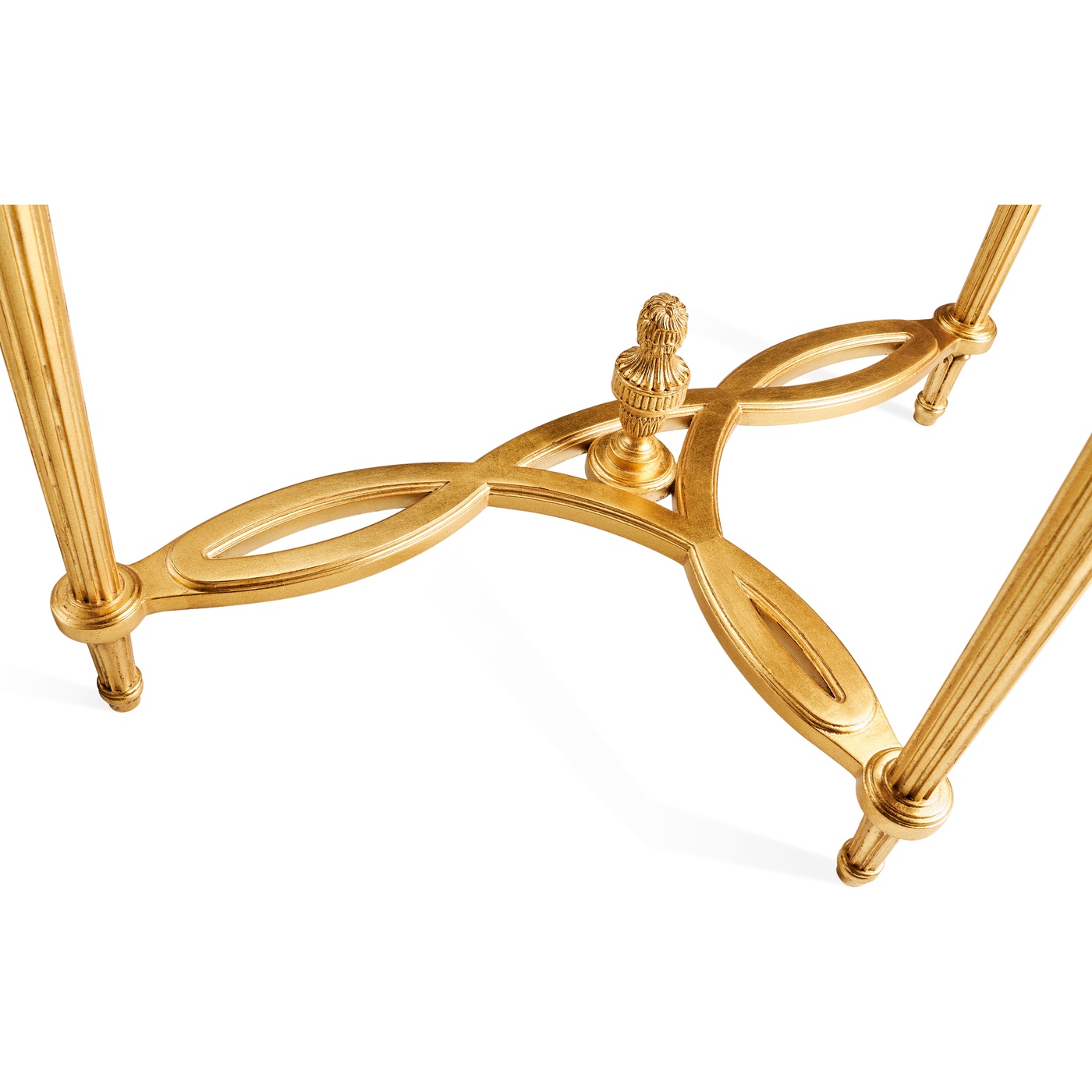 Napoleon III Gilded Demilune Console