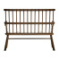 Rustic Style Dark Oak Country Bench