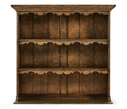 Dark Oak Hanging Shelf Unit without Hooks