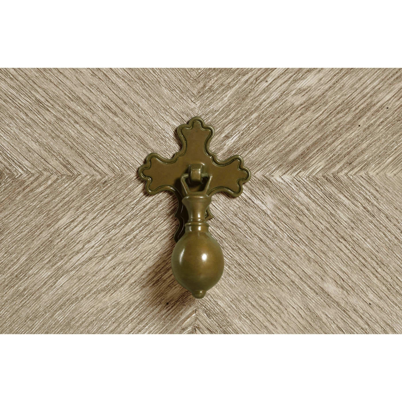 Tudor Style Grey Oak Welsh Dresser