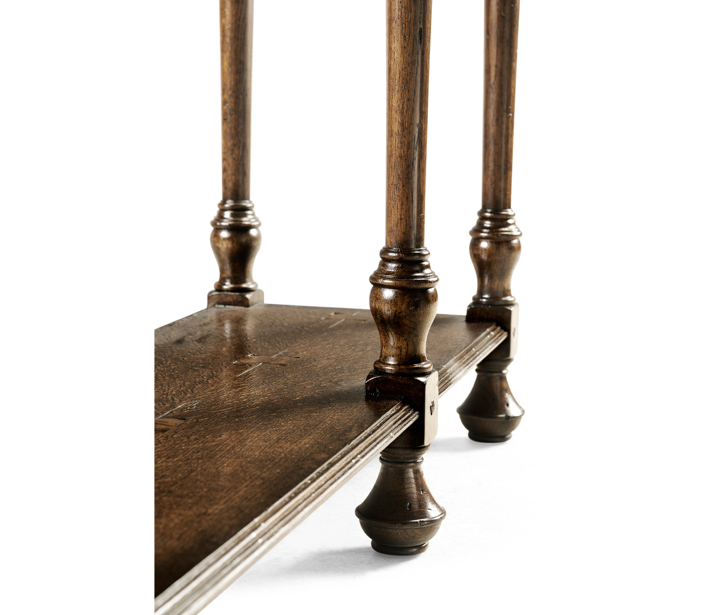 Large Elizabethan Style Dark Oak Console