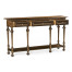 Large Elizabethan Style Dark Oak Console