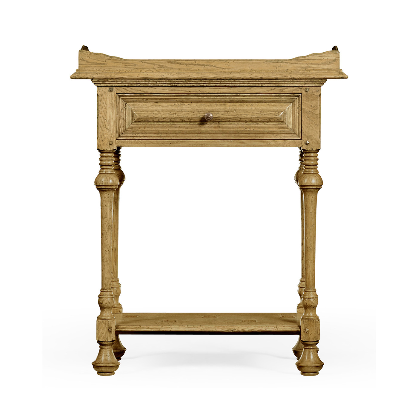Elizabethan Style Natural Oak Tray Table
