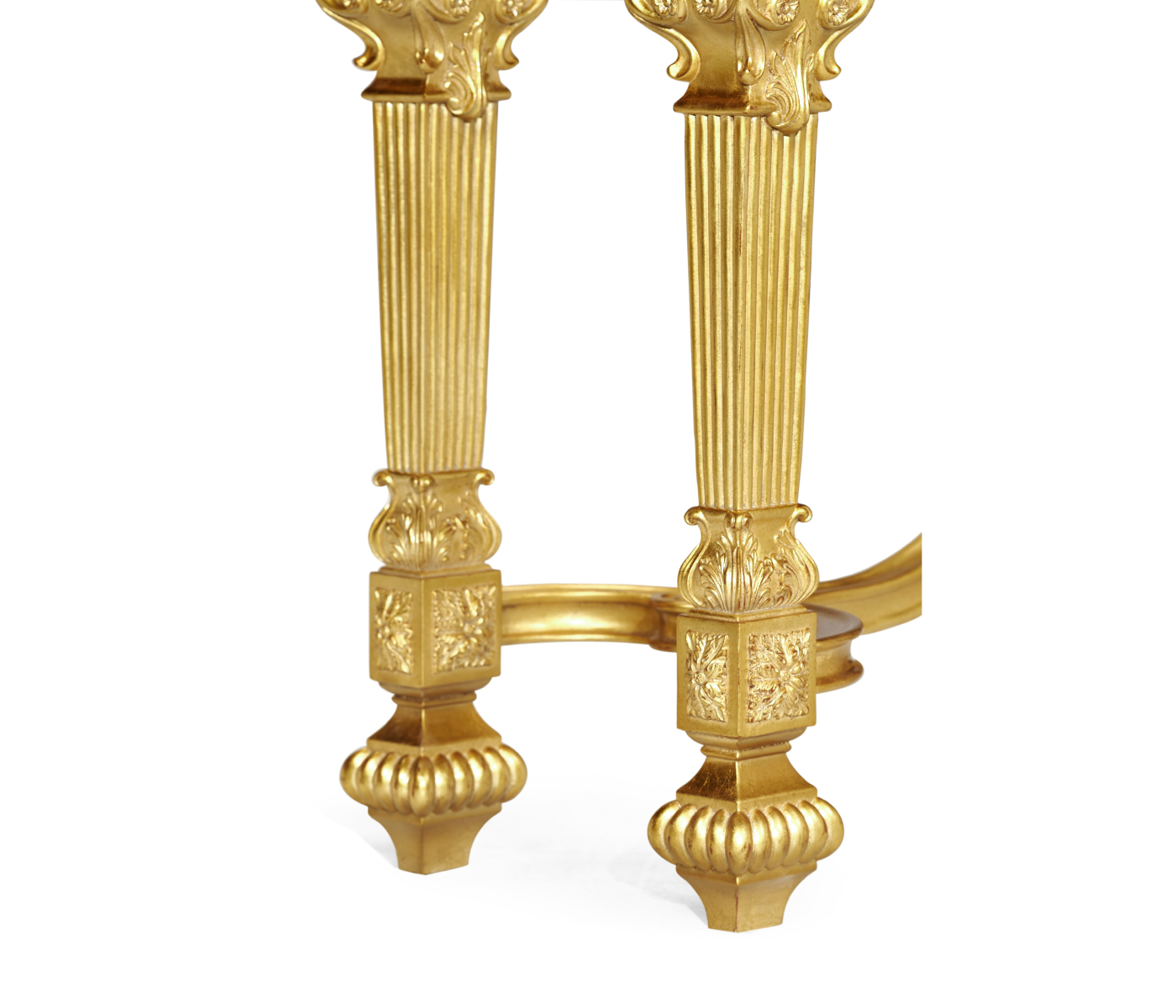 Marble Topped Baroque Gilded Console