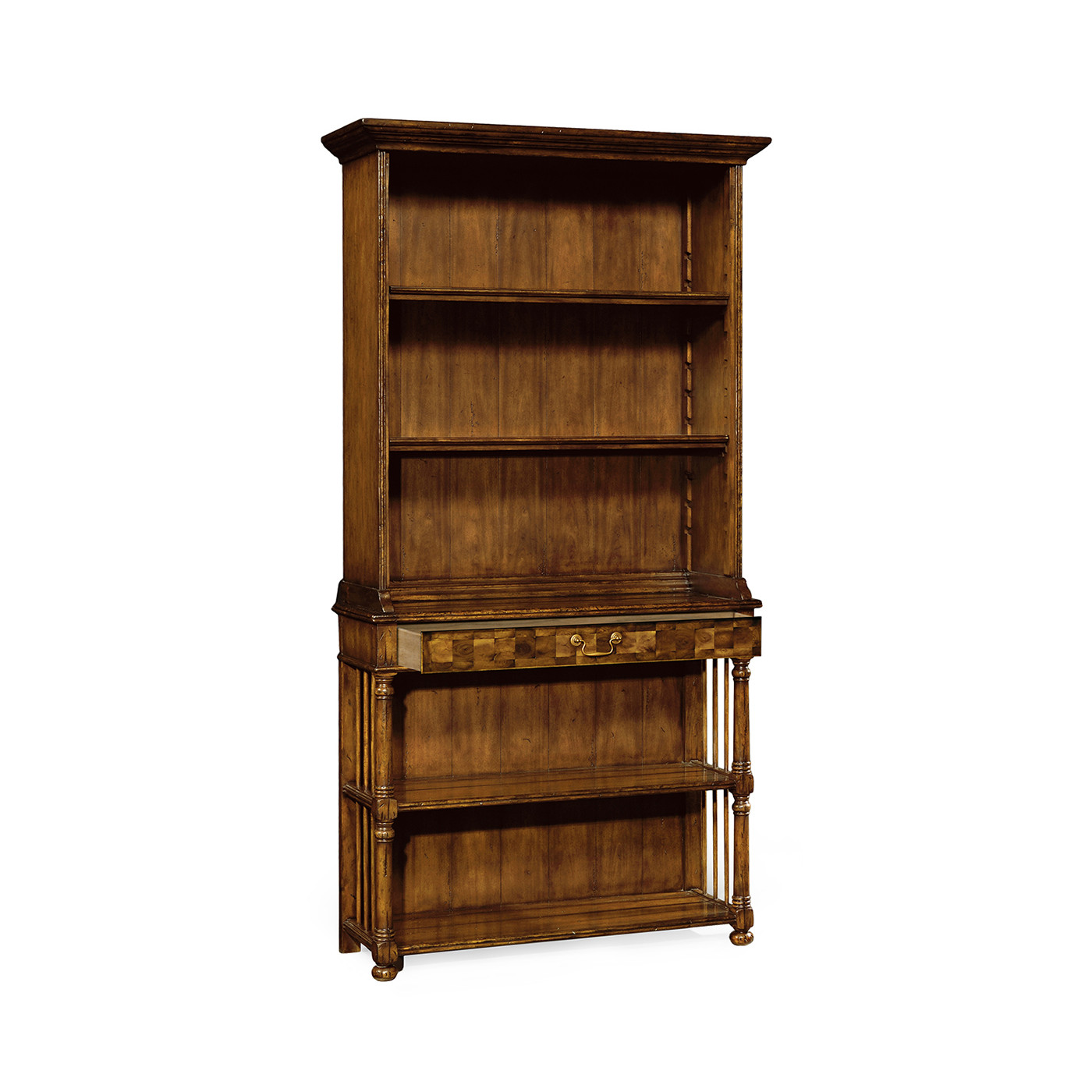 Walnut Tall Bookcase