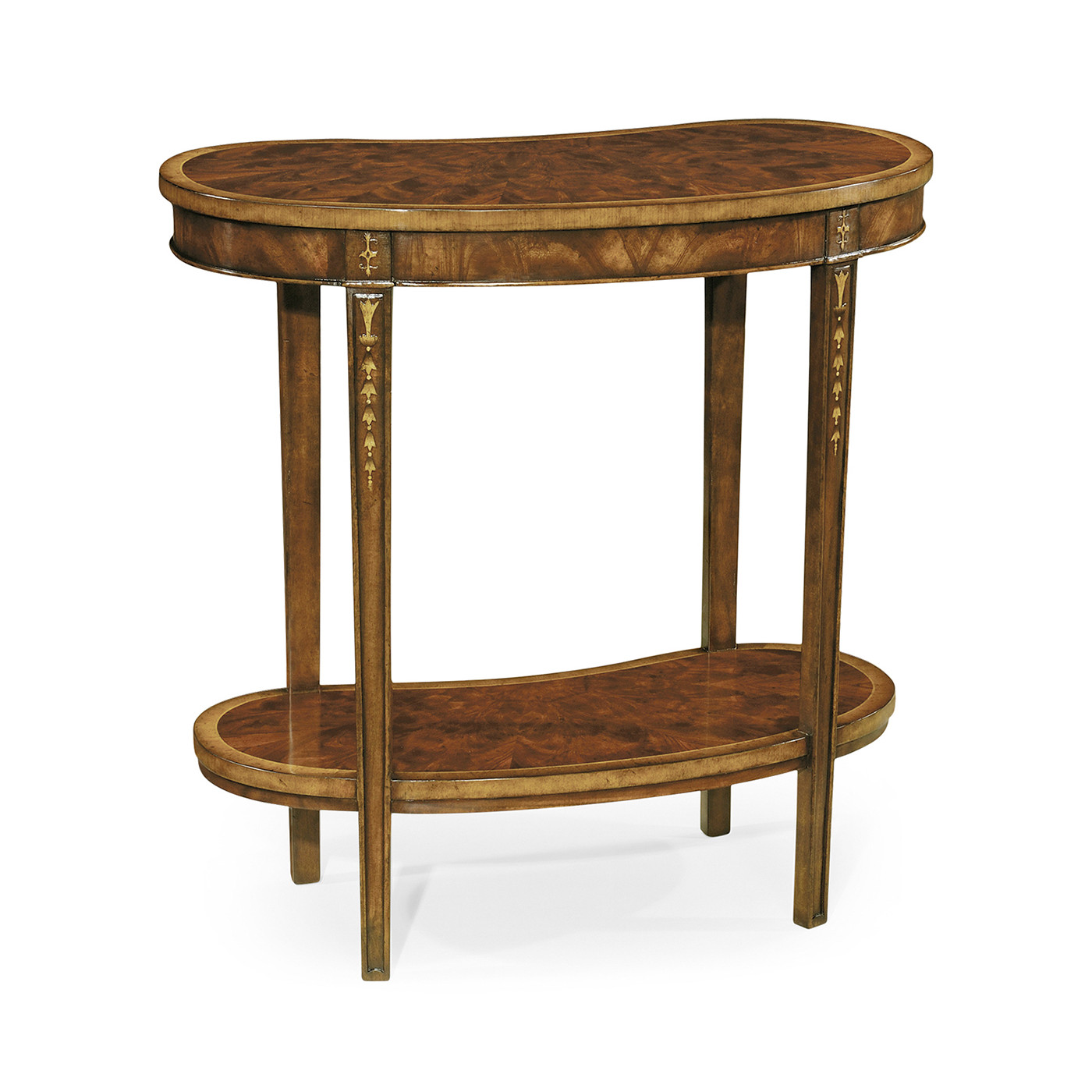 Kidney Mahogany Side Table