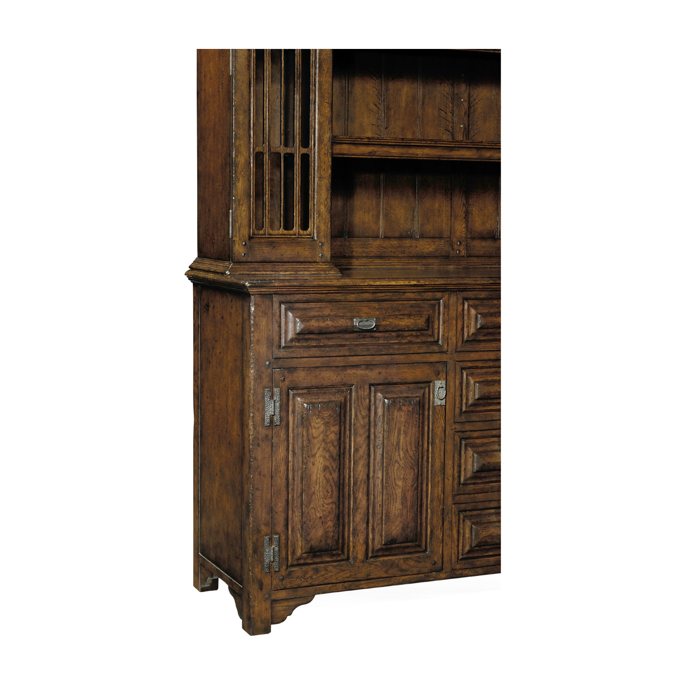 Oak Hutch with Dresser