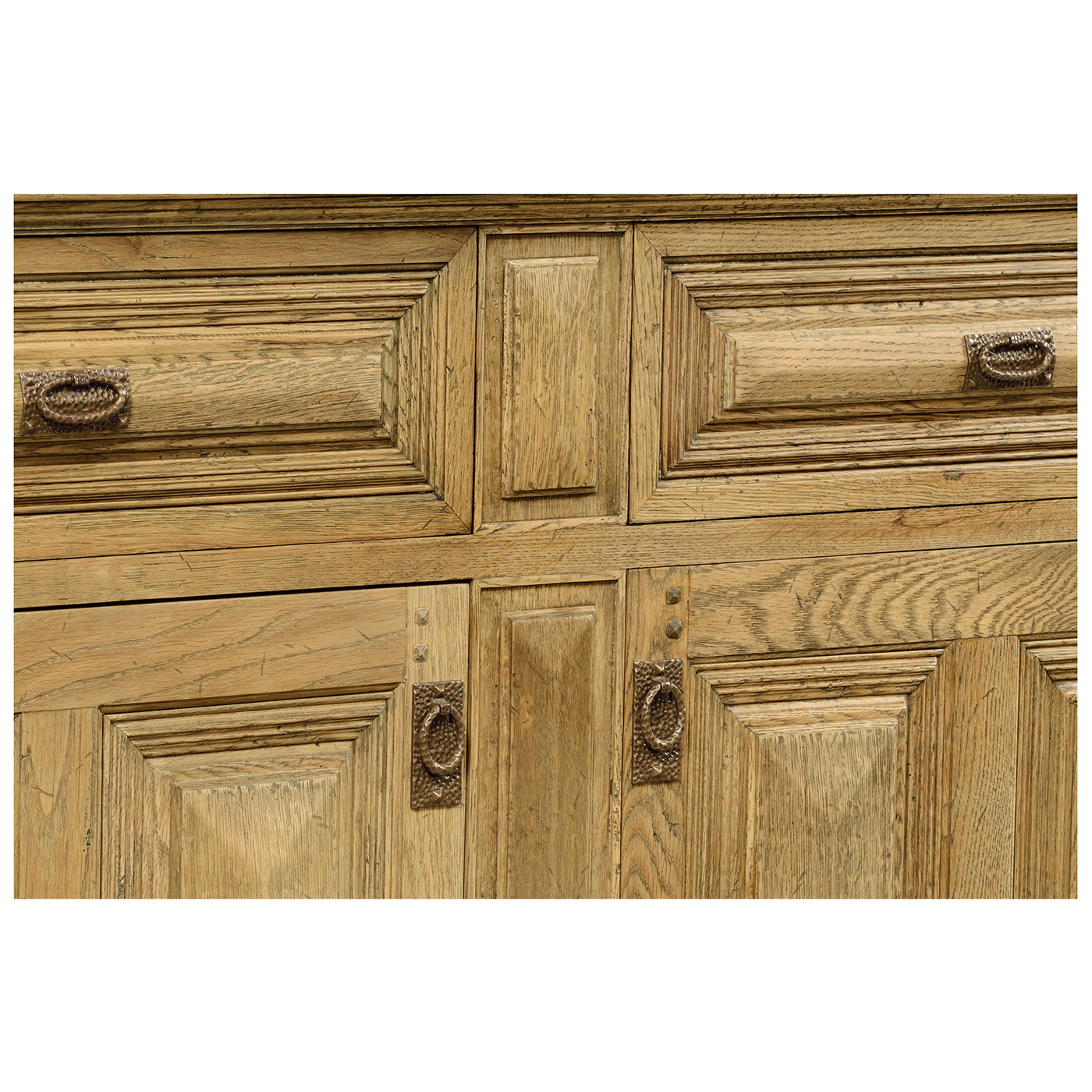 Tudorbethan Natural Oak China Cabinet