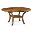 Figured Walnut Square to Circle Dining Table 42