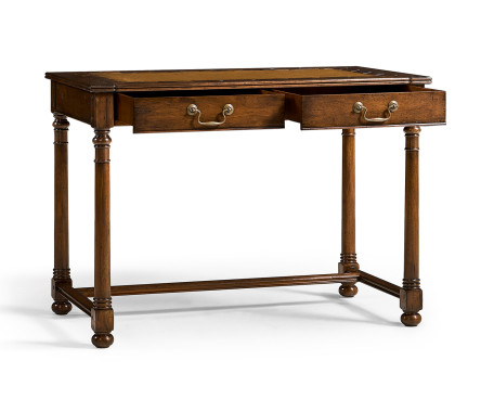 Walnut Oyster Dressing Table