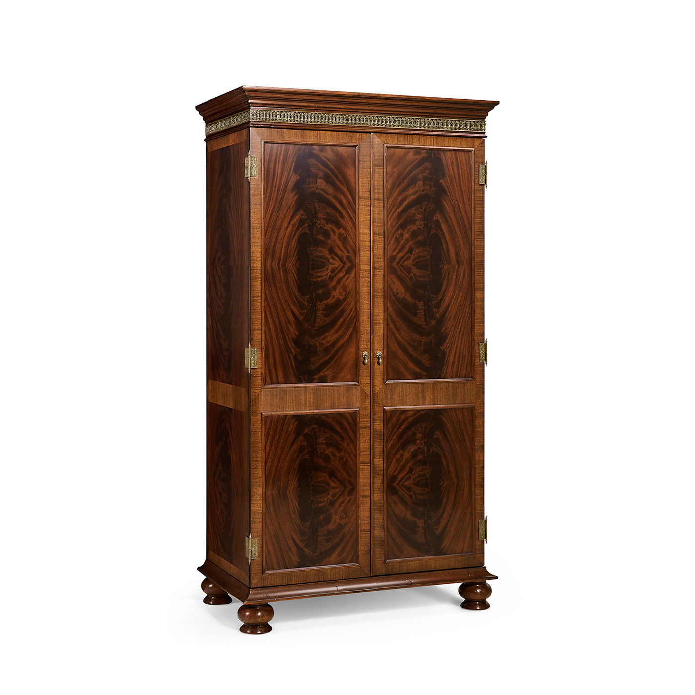 Gentleman's Mahogany Wardrobe