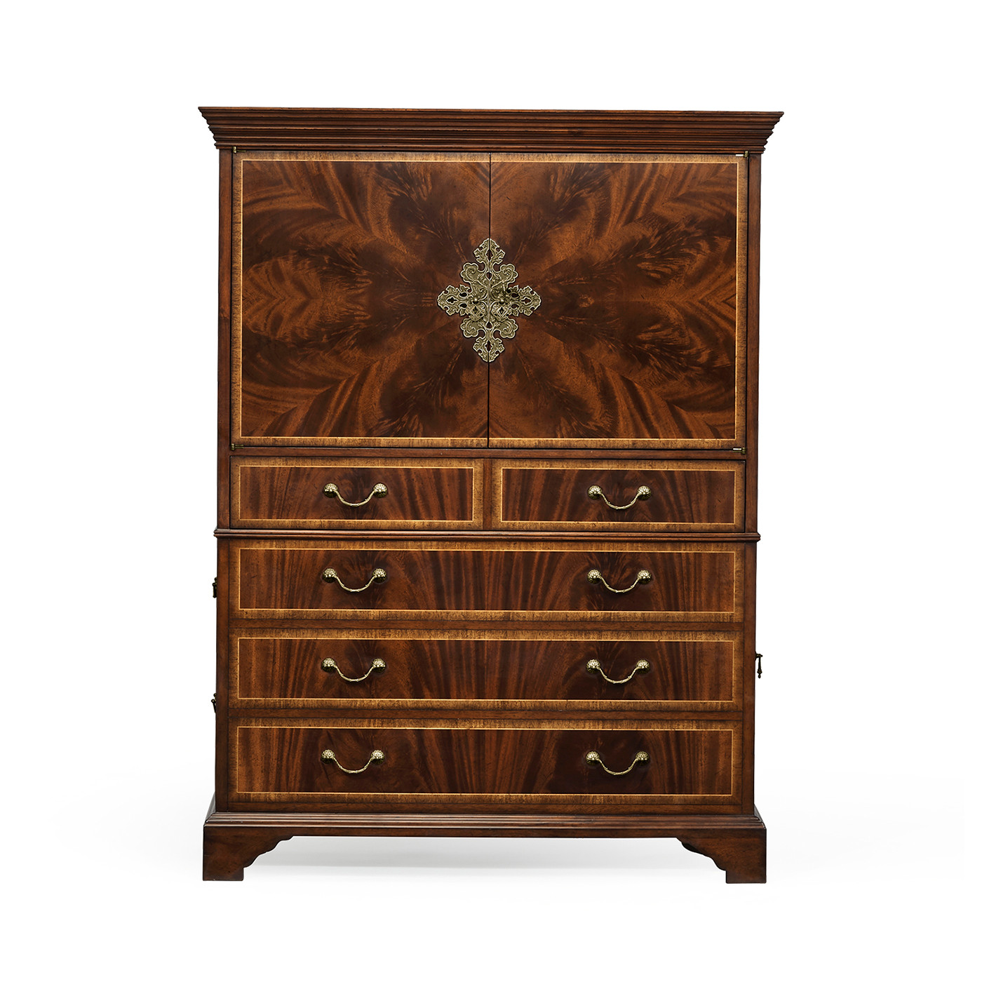 Mahogany Home Office Cabinet