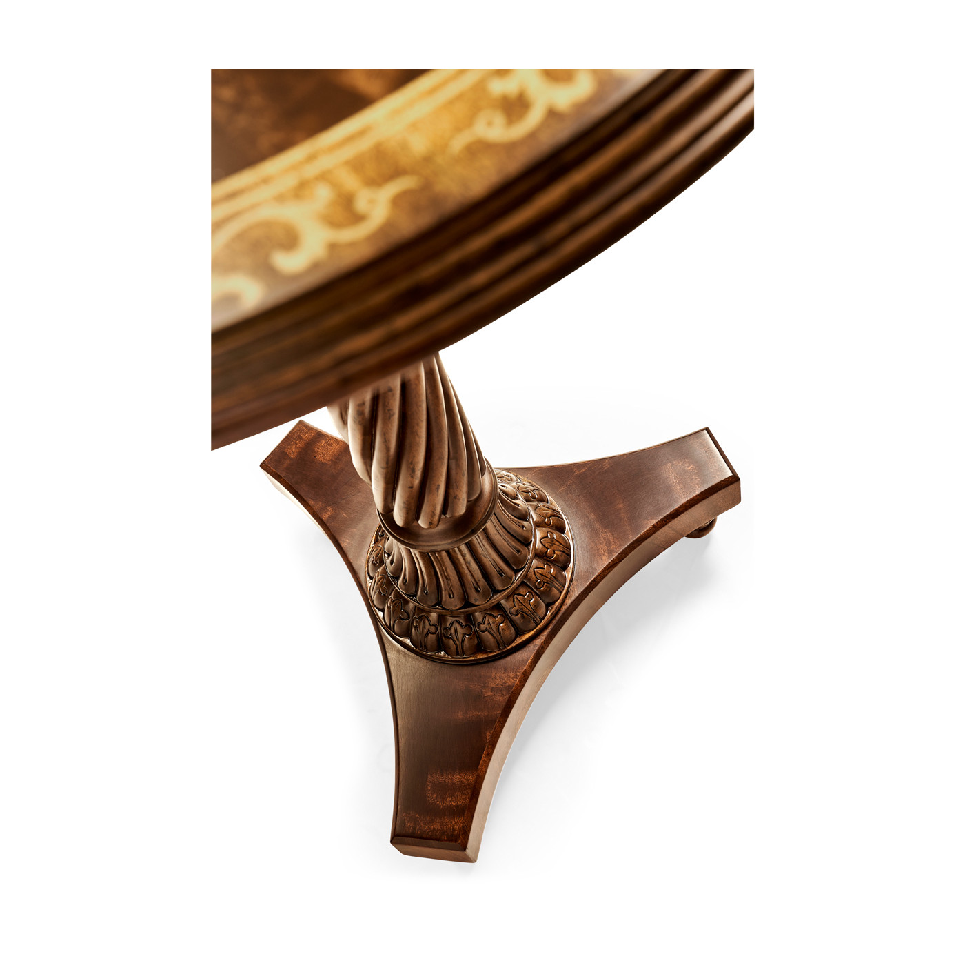 William IV Round Mahogany Lamp Table