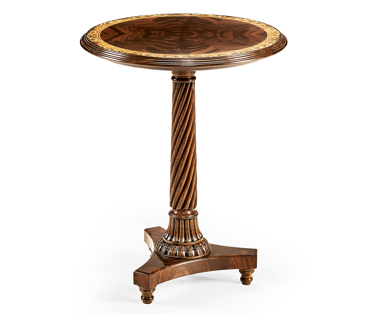 William IV Round Mahogany Lamp Table