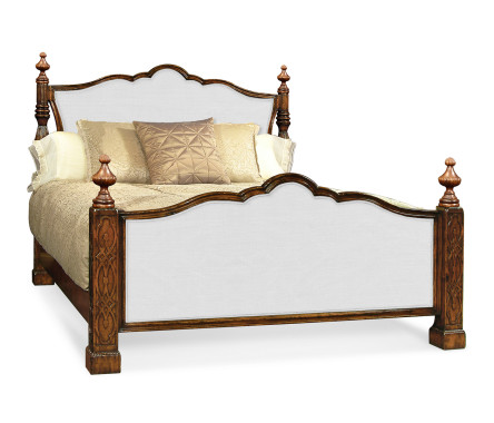 Four Poster Mahogany Cali King Bed