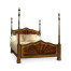 Four Poster Mahogany UK King  Bed