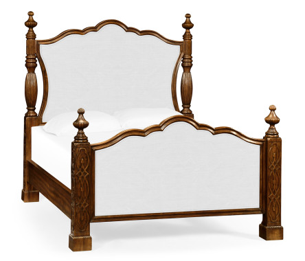 Four Poster Mahogany US Queen Bed