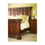 Serpentine Walnut US King Bed