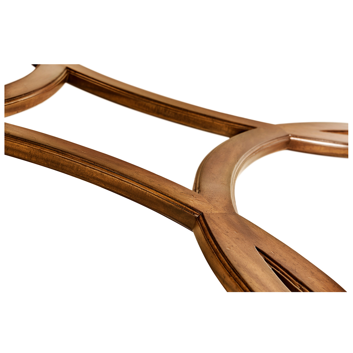 Circular Oyster & Églomisé Coffee Table