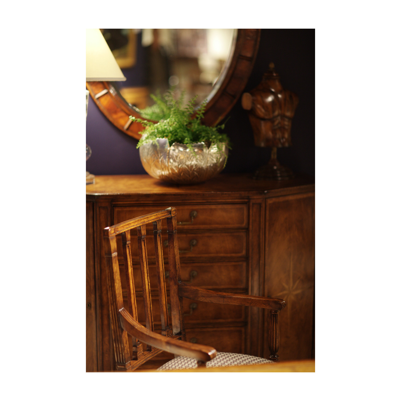 Small Male Wooden Mannequin & Torso on Stand