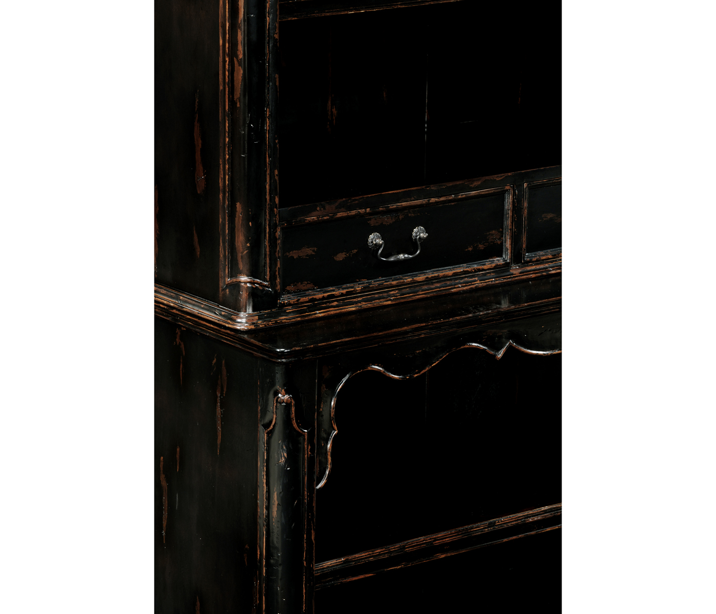 Black French country dresser