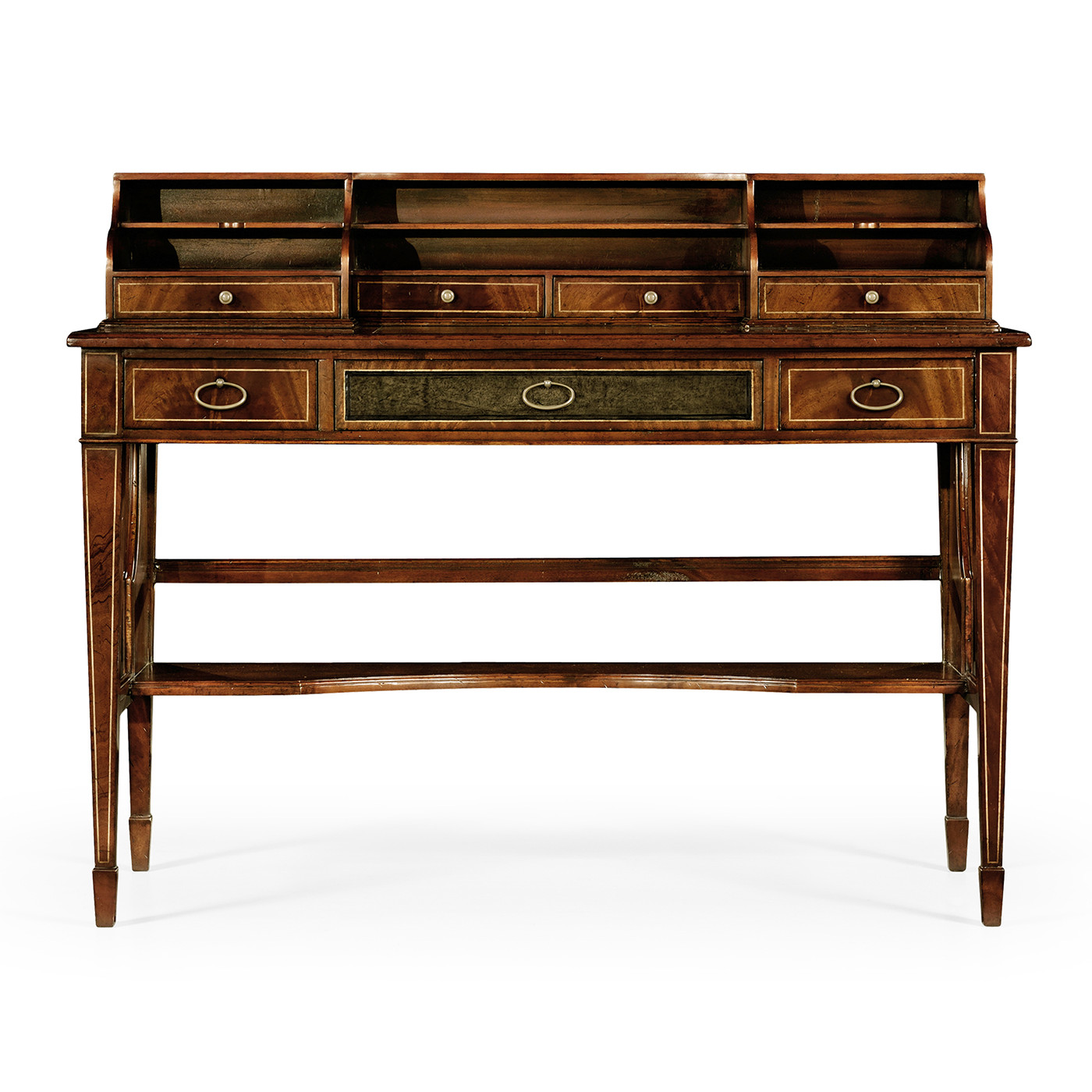 Clerk'S Style Mahogany Desk