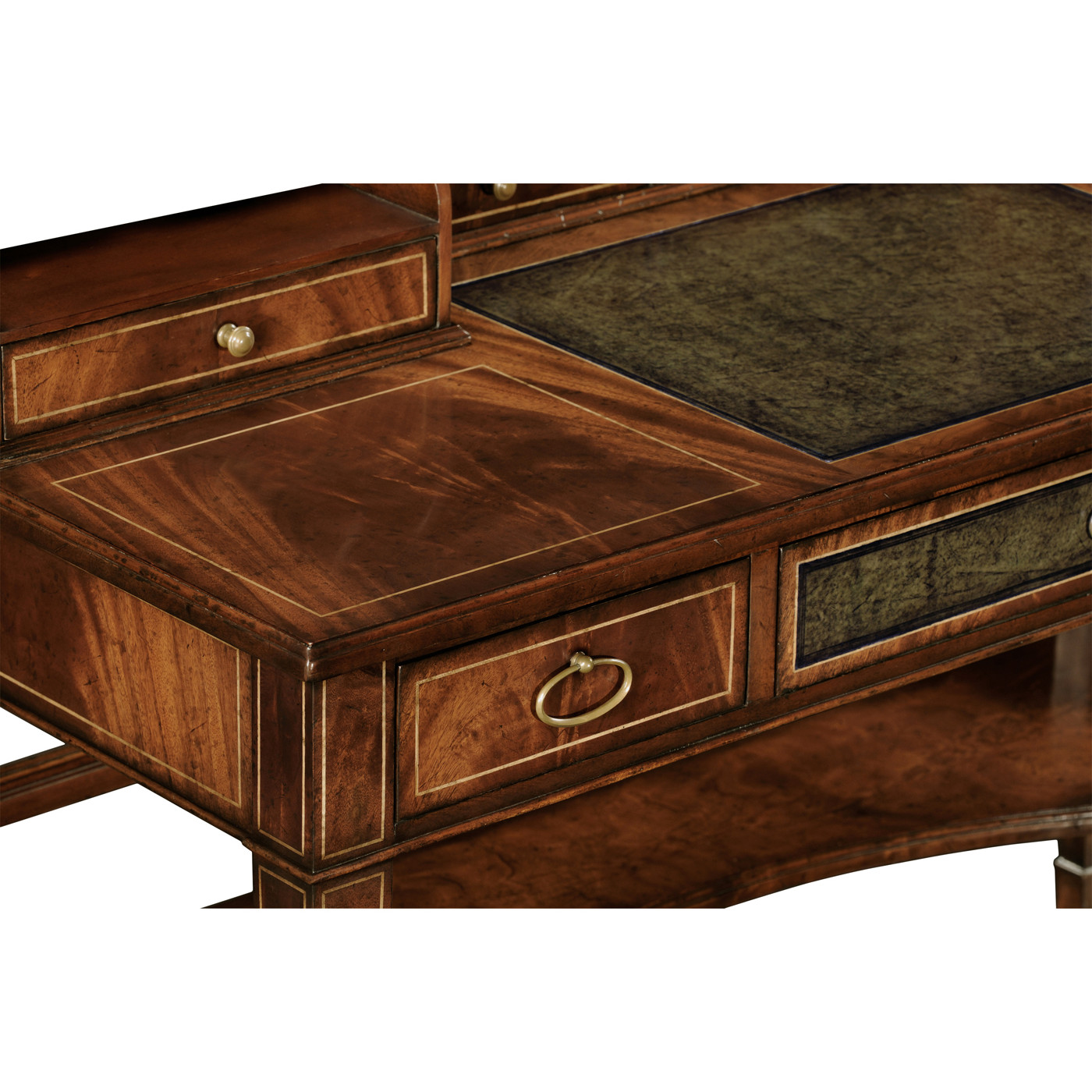 Clerk'S Style Mahogany Desk