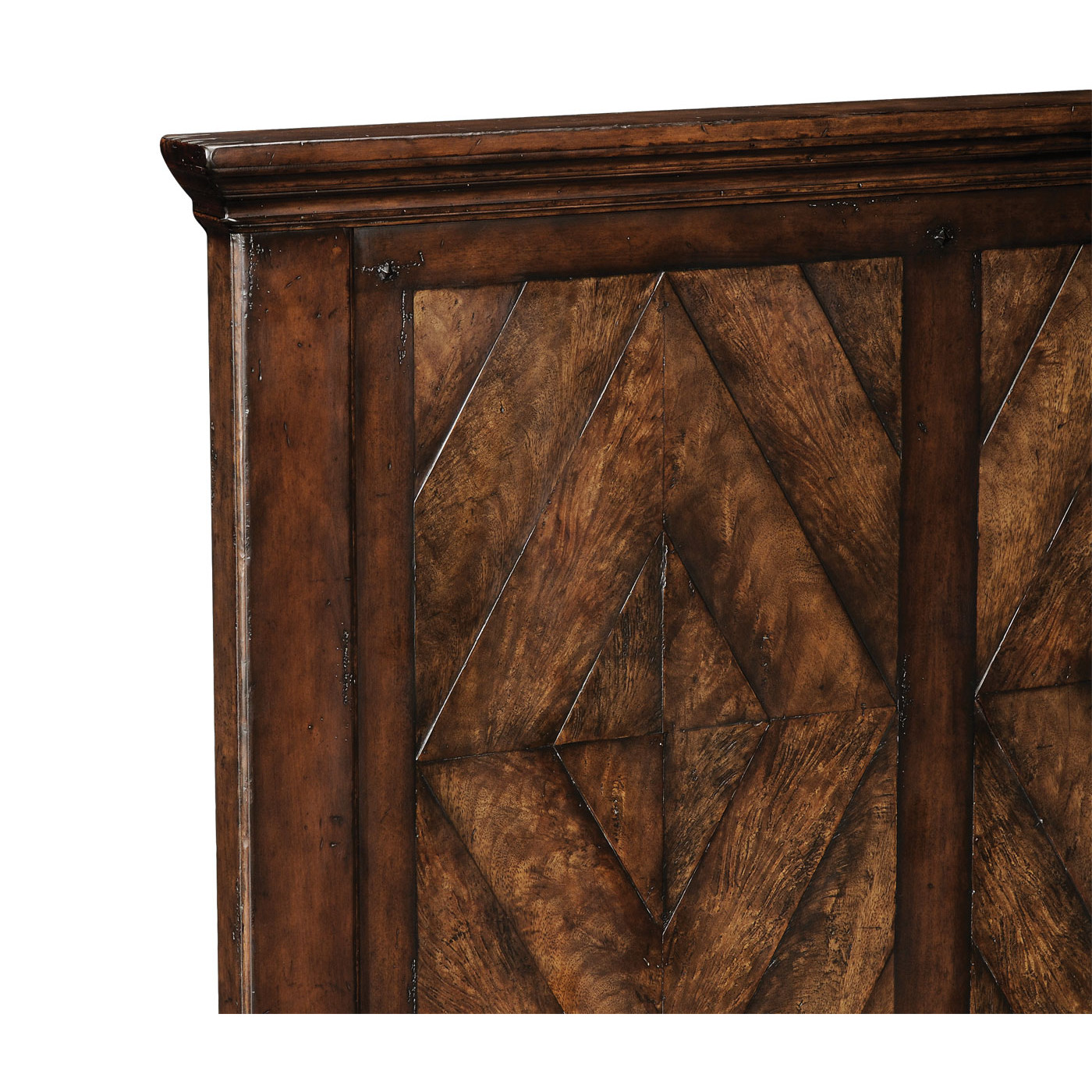 Crotch Walnut Cali King Bed