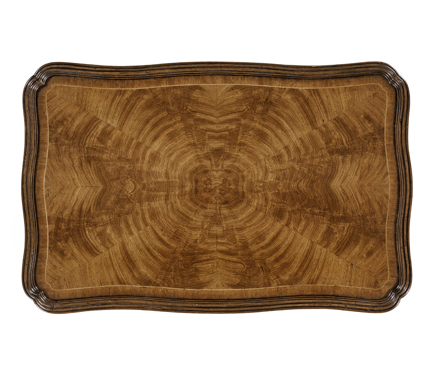 Walnut rococo side table