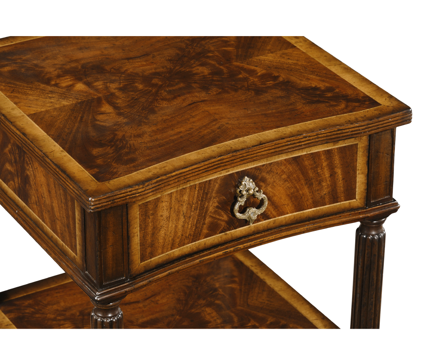 Regency Mahogany Bedside Table