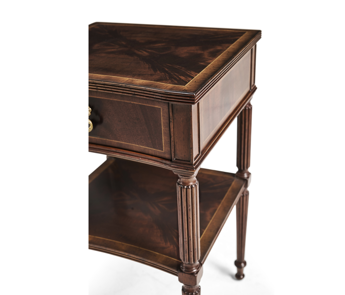 Regency Mahogany Bedside Table