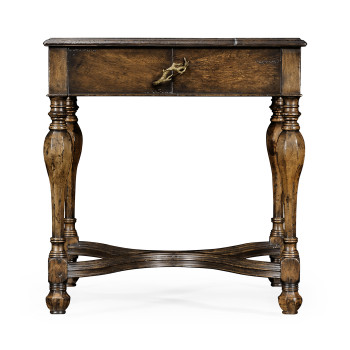 Black Square Side Table