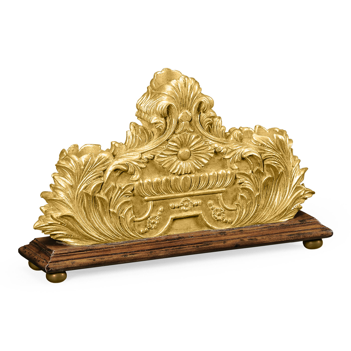 Gilded Table Triple Candlestick