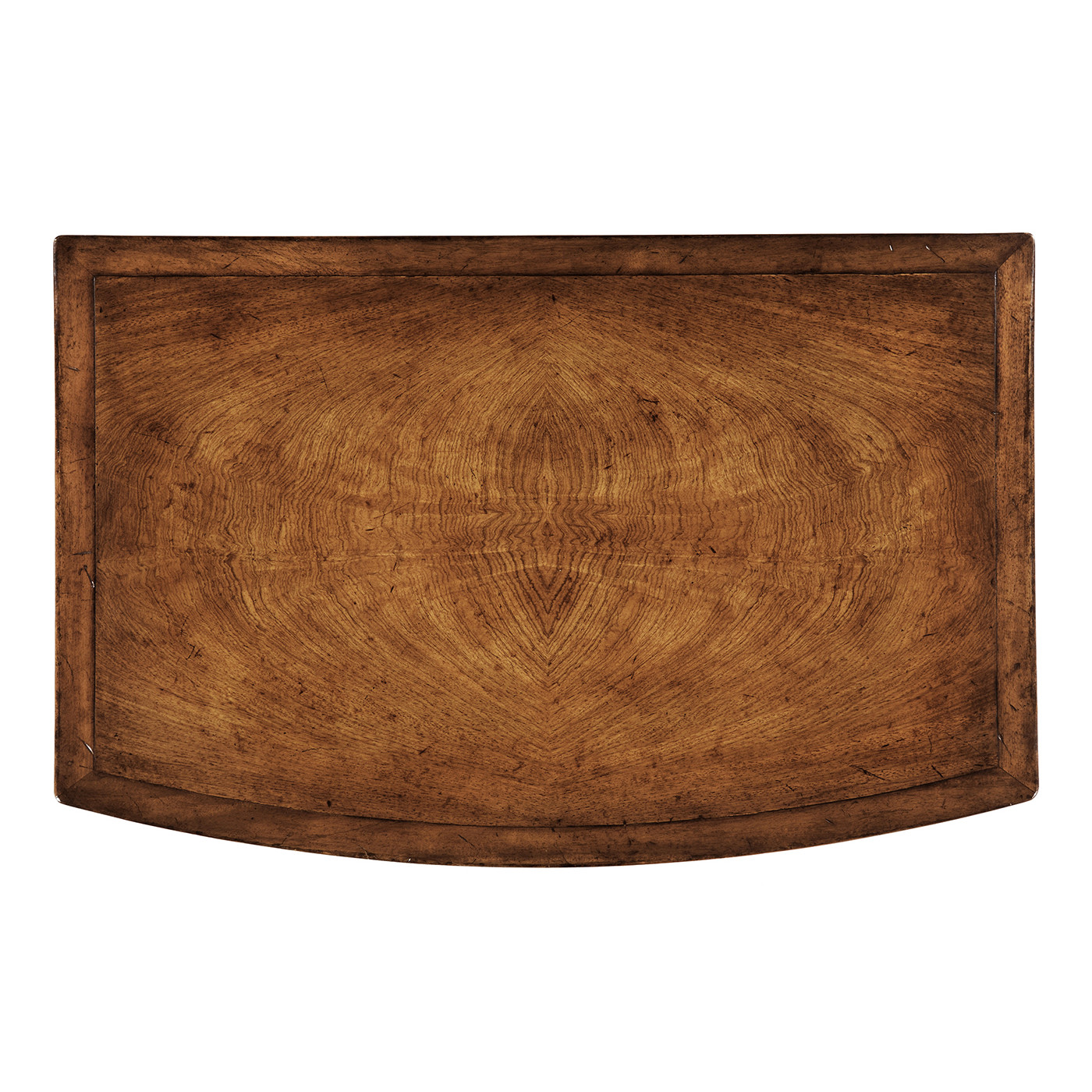 Crotch Walnut Bedside Chest of Drawers