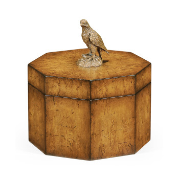 Octagonal Walnut Box