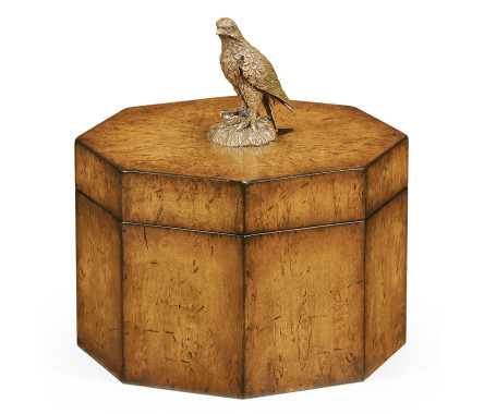 Octagonal Walnut Box