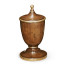 Classical Lidded Urn with Gilded Details