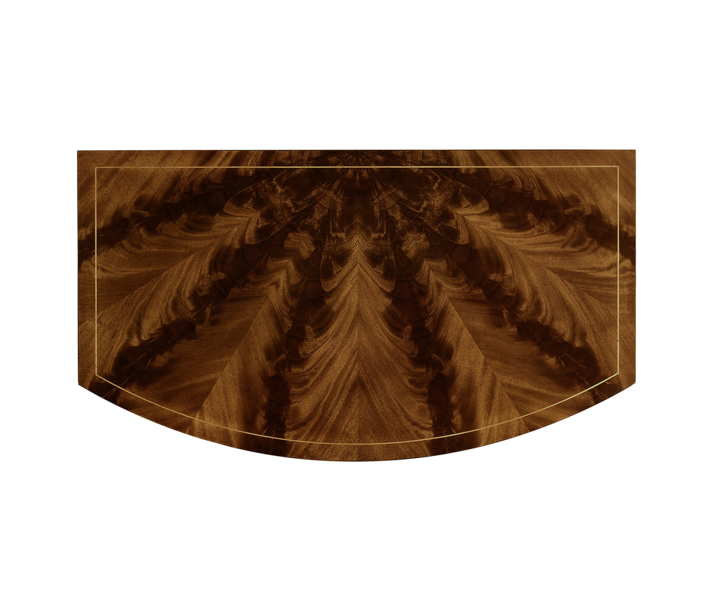 Biedermeier Style Mahogany Bow Front Chest