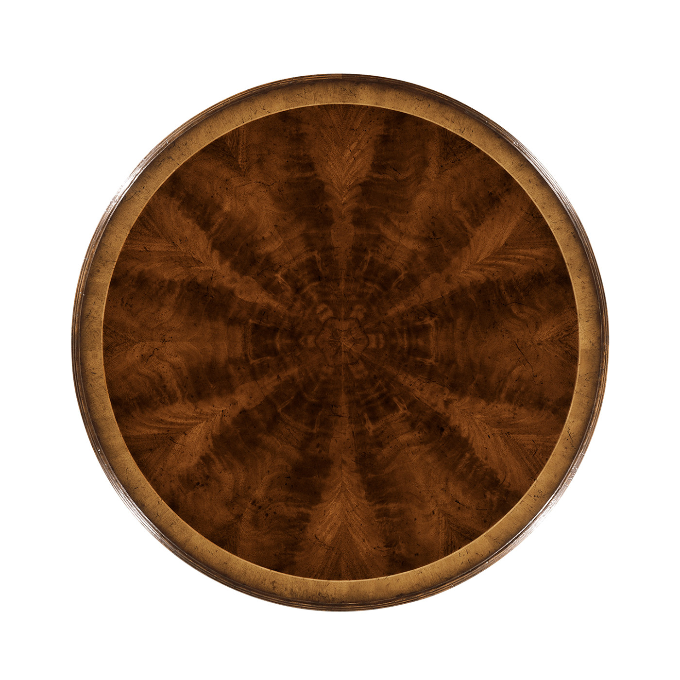Crotch Mahogany Lazy Susan 32