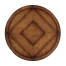 Country walnut lazy susan 32