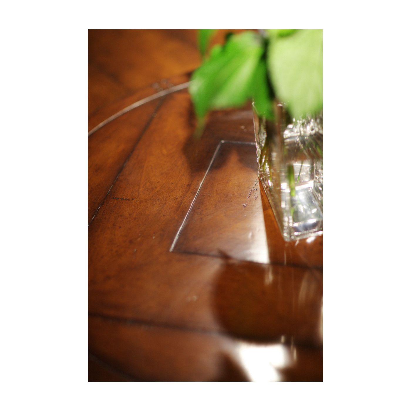 Country walnut lazy susan 32