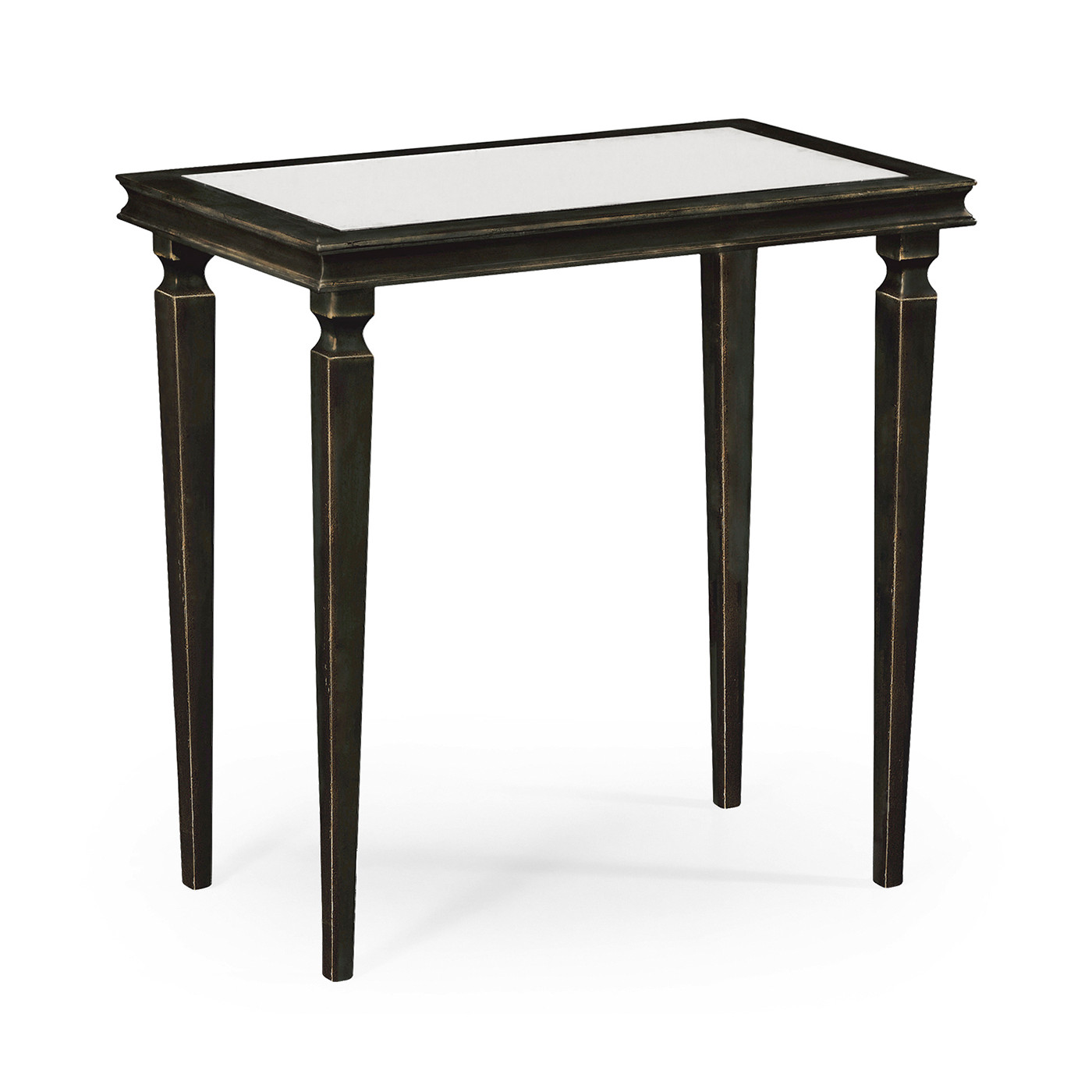 Italian Bronze Rectangular Side Table