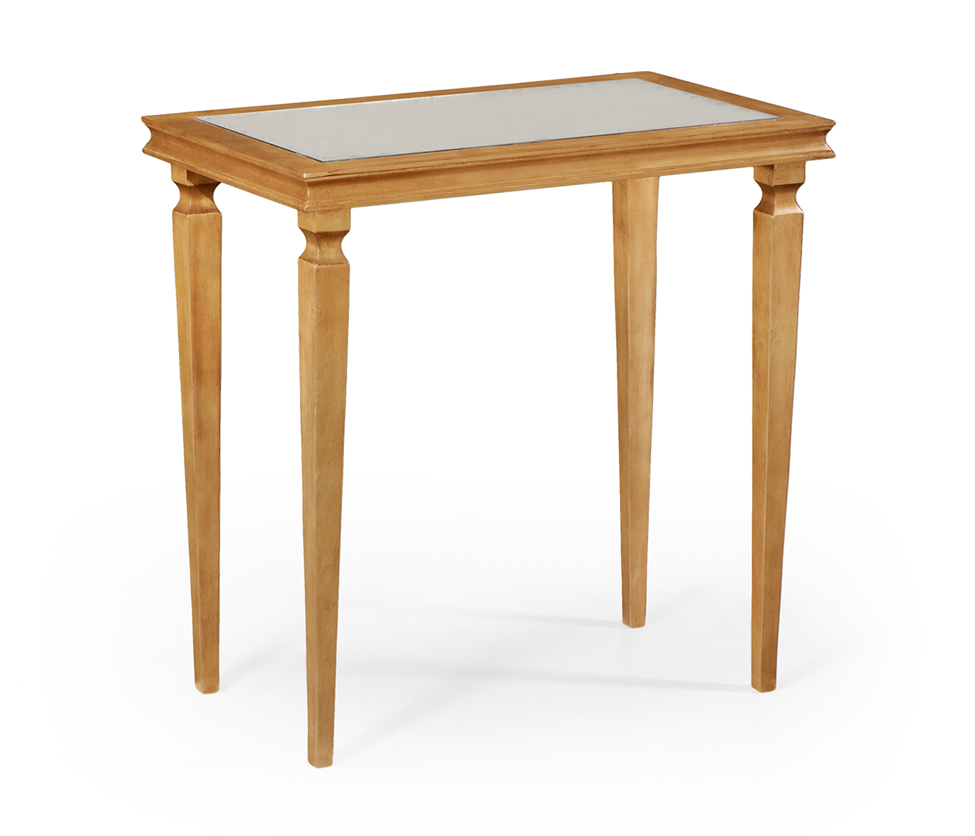 Italian Gilded Rectangular Side Table