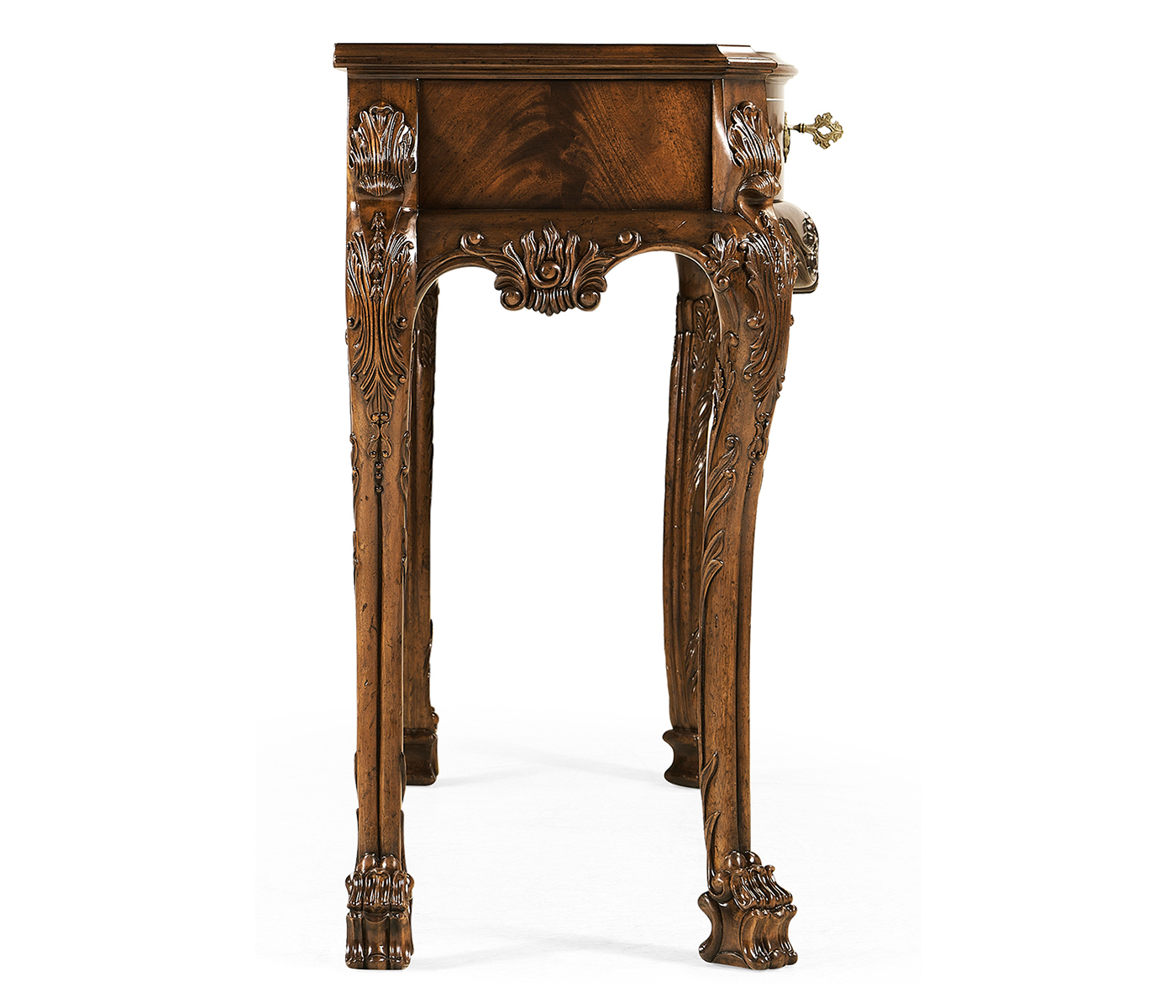 Irish Rococo Mahogany Console