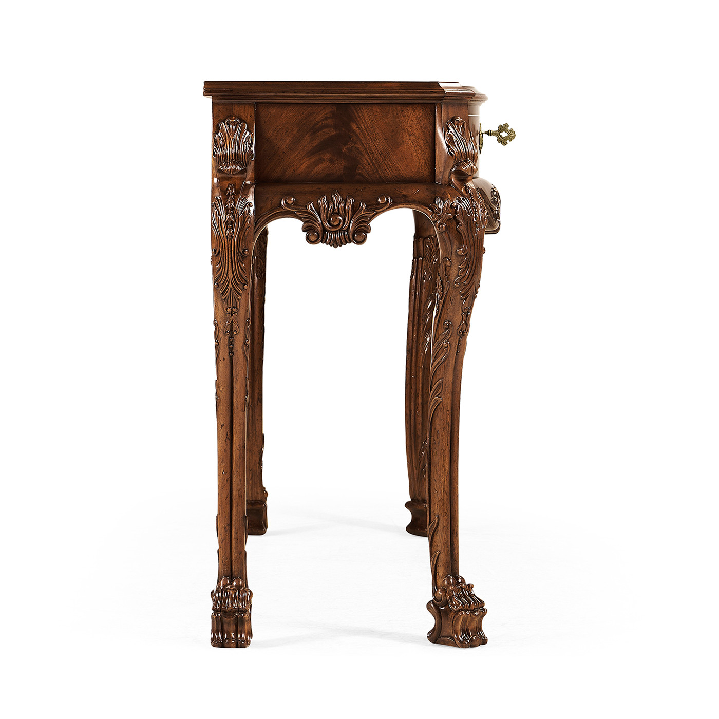 Irish Rococo Mahogany Console