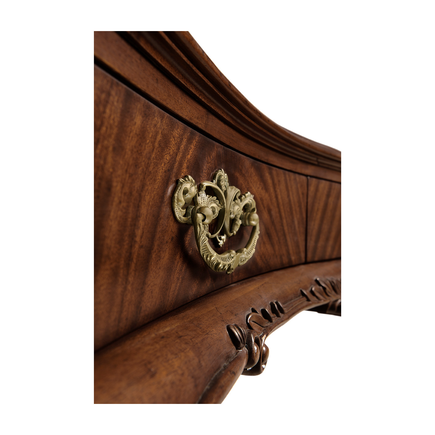 Irish Rococo Mahogany Console