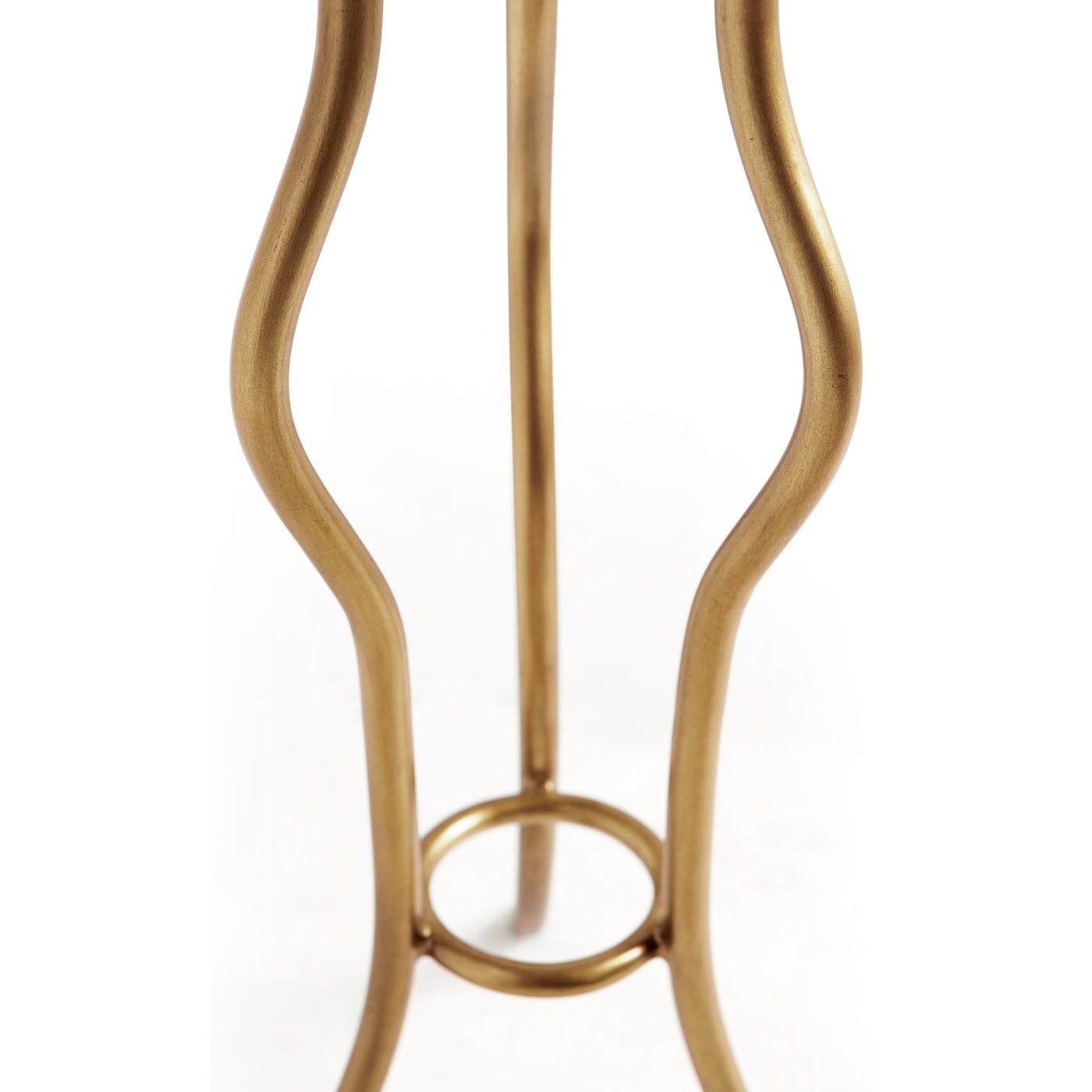 Églomisé & Gilt Iron Round Wine Table