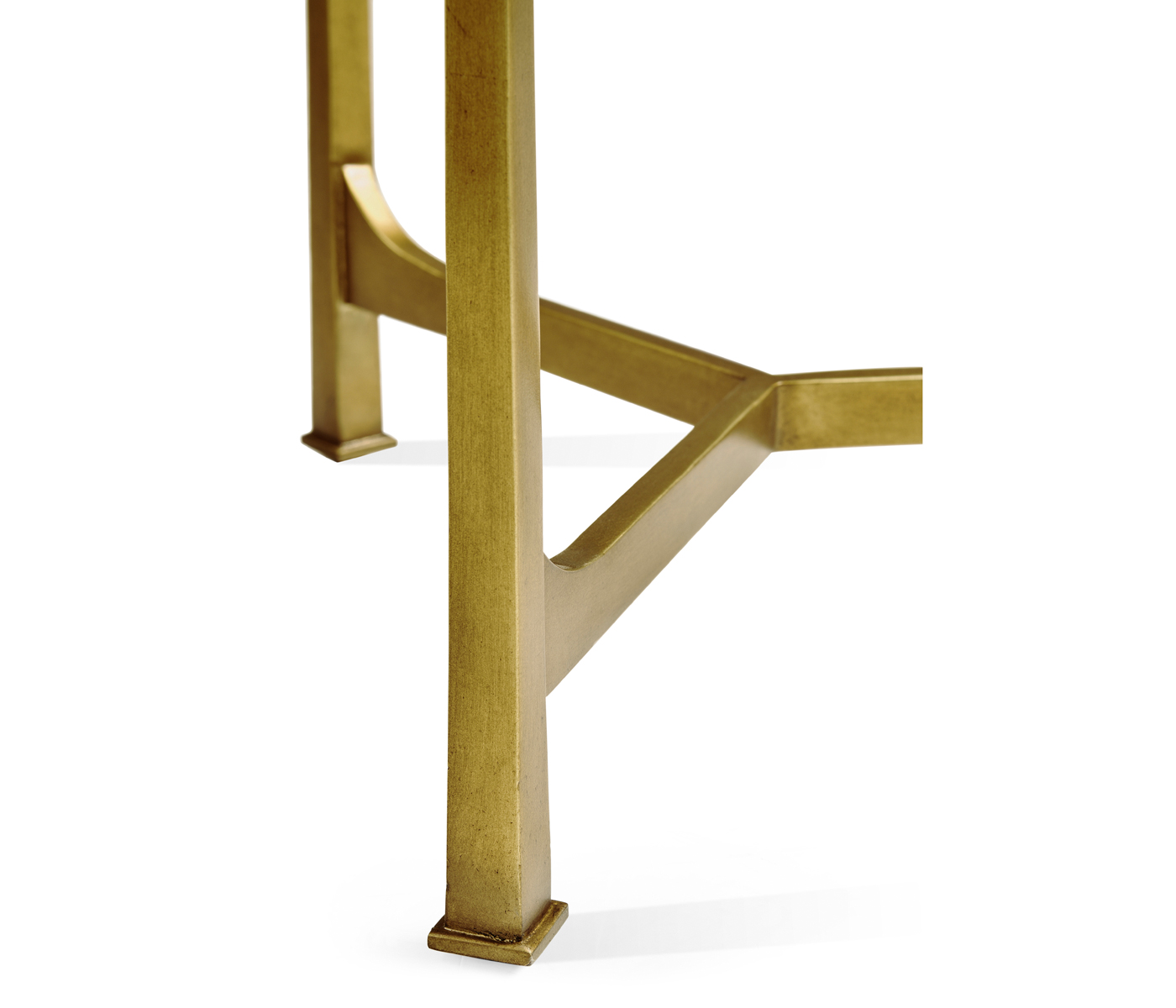 Églomisé & Gilded Iron Medium Lamp Table